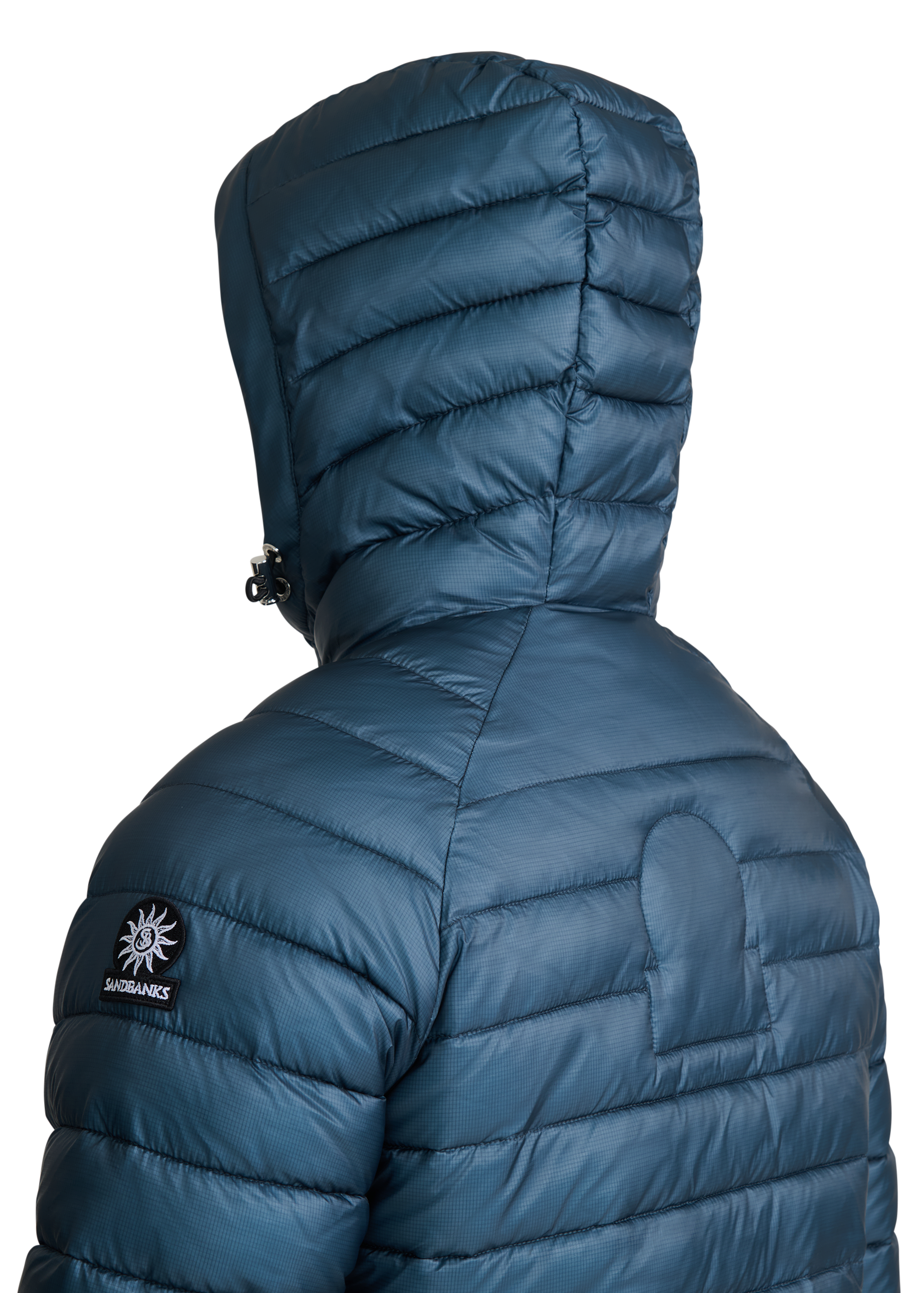 Ragland Hooded Micro Puffer - Teal