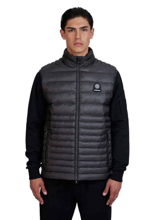 Sandbanks Ripstop Micro Puffer Gilet - Anthracite