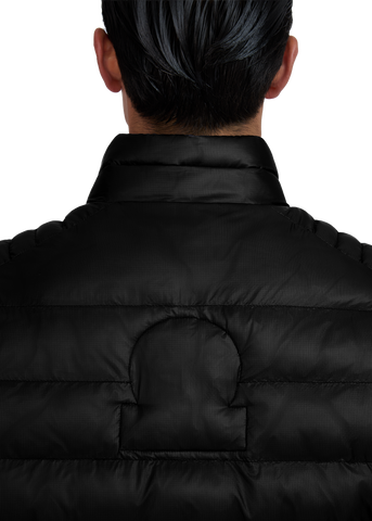 Sandbanks Ripstop Micro Puffer Gilet - Black