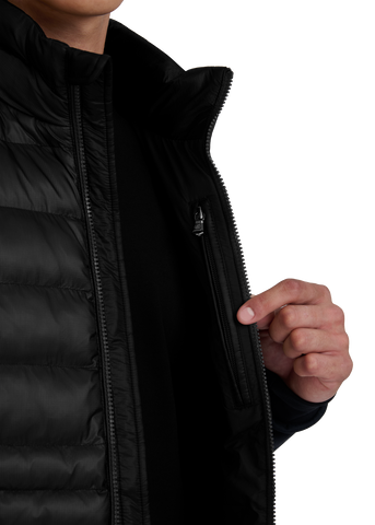 Sandbanks Ripstop Micro Puffer Gilet - Black