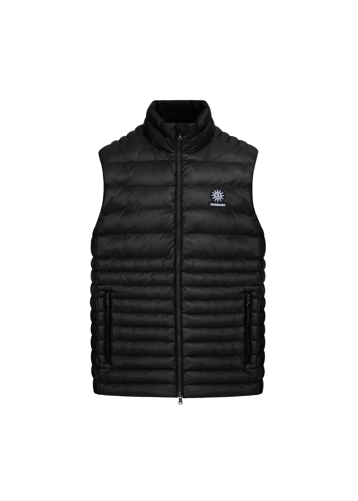 Sandbanks Ripstop Micro Puffer Gilet - Black