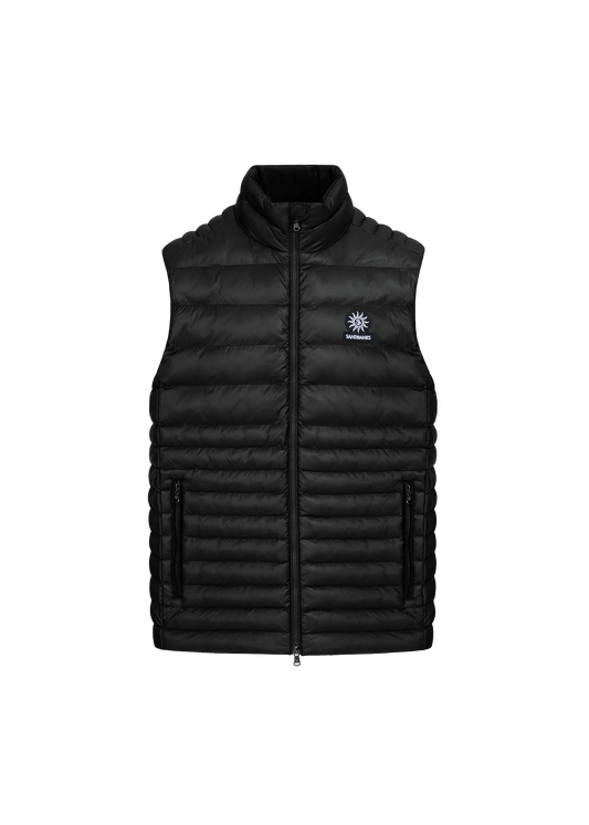 Sandbanks Ripstop Micro Puffer Gilet - Black
