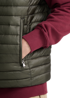 Sandbanks Ripstop Micro Puffer Gilet - Olive