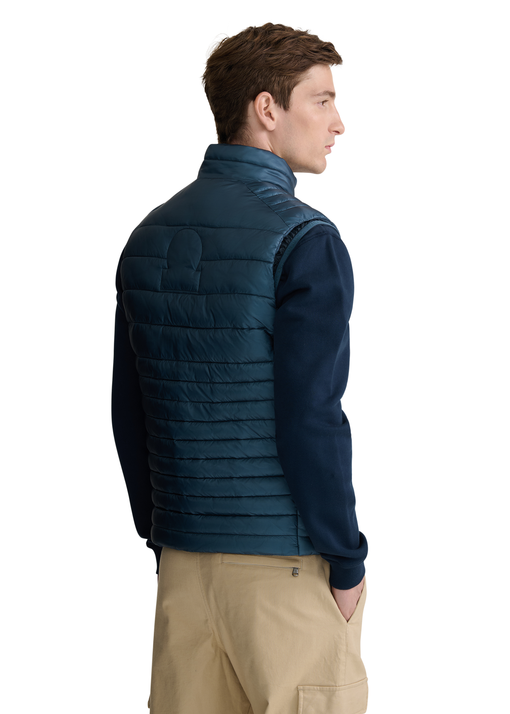 Sandbanks Ripstop Micro Puffer Gilet - Teal
