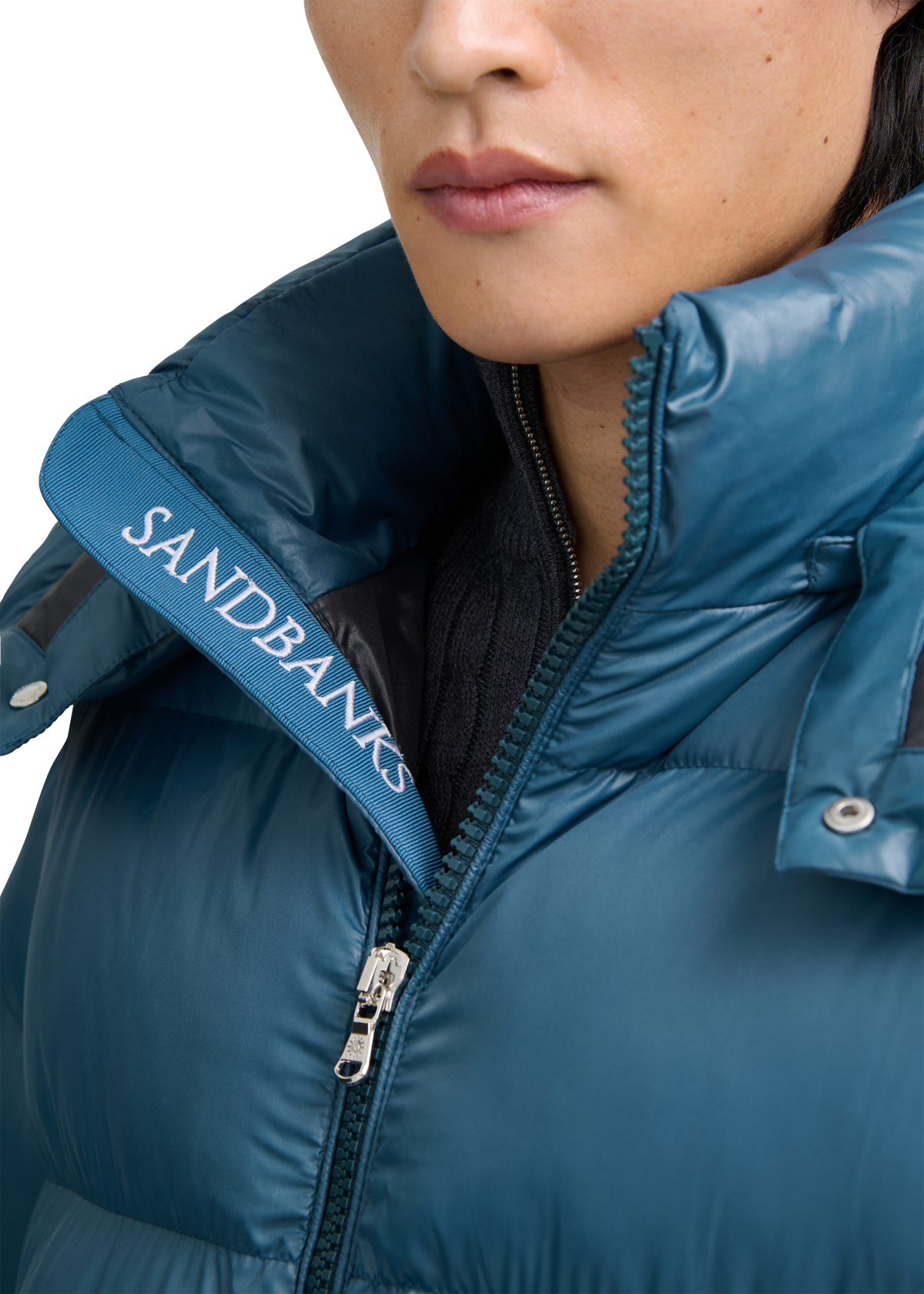 Horizon Puffer Jacket - Teal