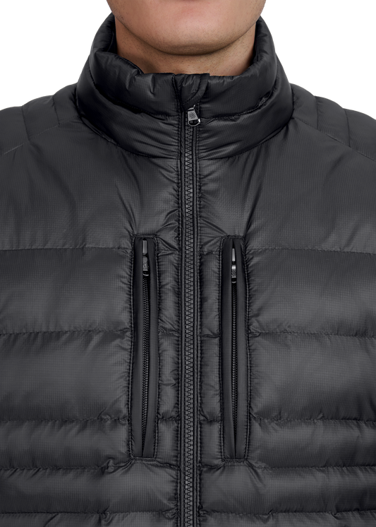 Sandbanks Ripstop Micro Puffer Jacket - Anthracite