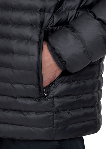 Sandbanks Ripstop Micro Puffer Jacket - Anthracite