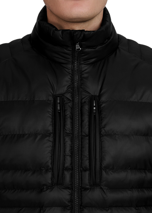 Sandbanks Ripstop Micro Puffer Jacket - Black