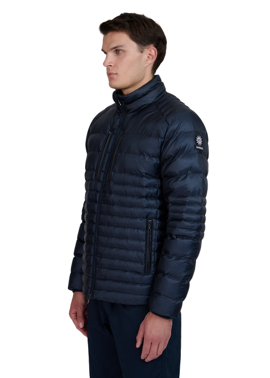 Sandbanks Ripstop Micro Puffer Jacket - Navy
