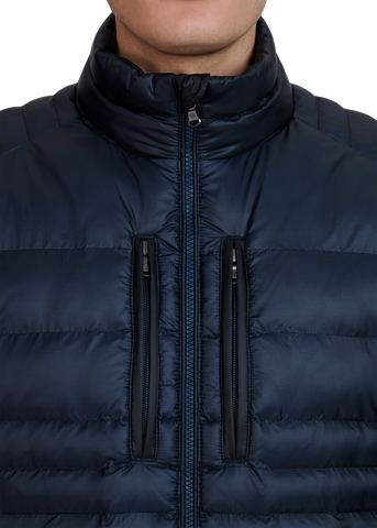 Sandbanks Ripstop Micro Puffer Jacket - Navy