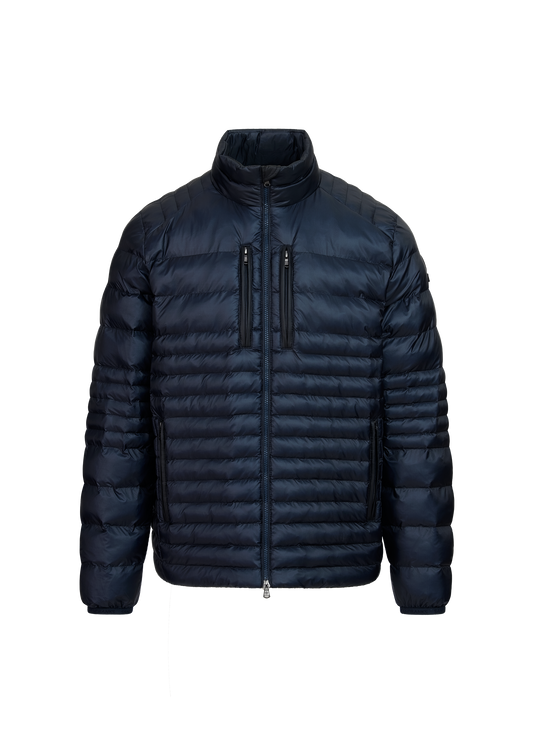 Sandbanks Ripstop Micro Puffer Jacket - Navy