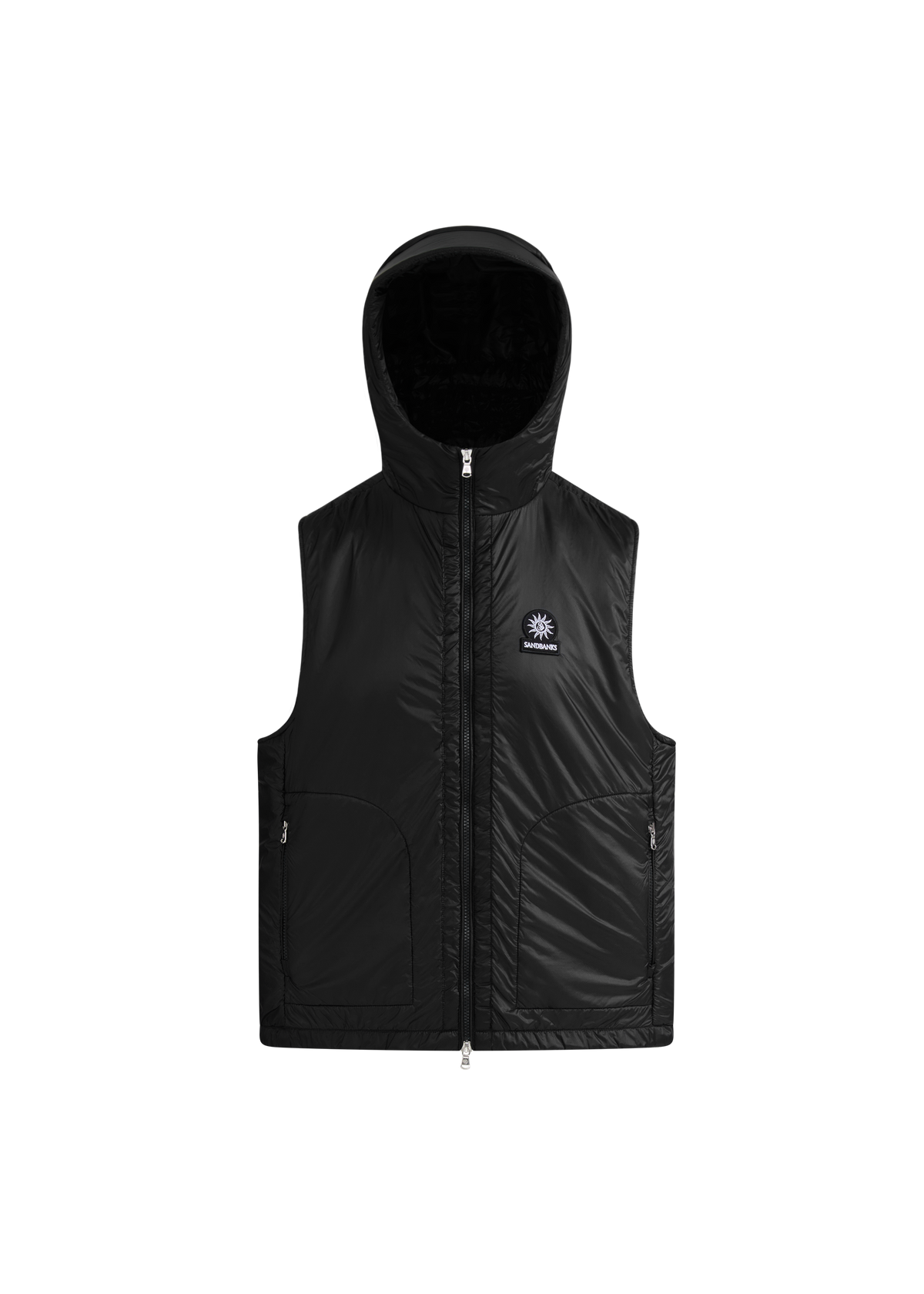 Apex Lightweight Primaloft® Hooded Gilet - Black | Sandbanks