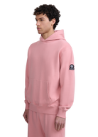 Sandbanks Badge Logo Hoodie - Dusty Pink