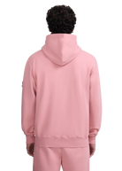 Sandbanks Badge Logo Hoodie - Dusty Pink
