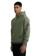 Sandbanks Badge Logo Hoodie - Olive