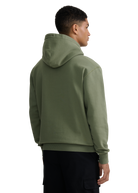 Sandbanks Badge Logo Hoodie - Olive