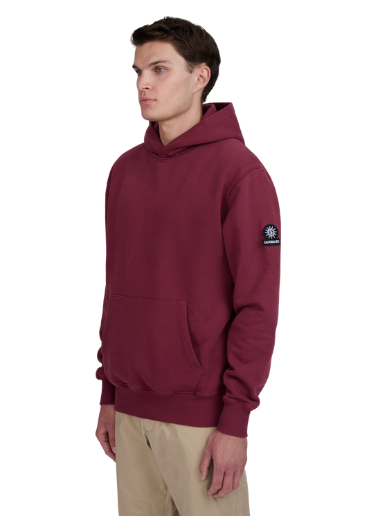 Sandbanks Badge Logo Hoodie - Port