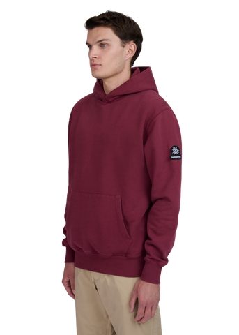 Sandbanks Badge Logo Hoodie - Port