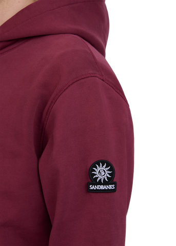 Sandbanks Badge Logo Hoodie - Port