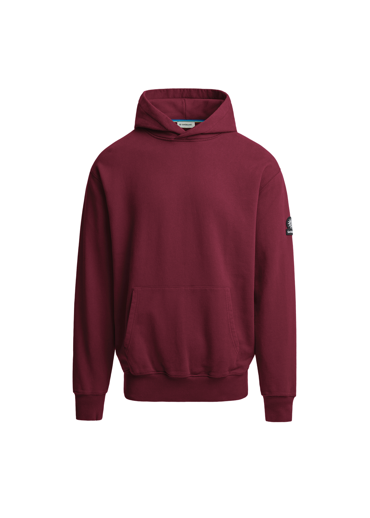 Sandbanks Badge Logo Hoodie - Port