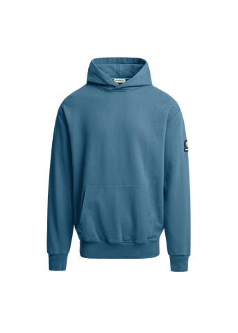 Sandbanks Badge Logo Hoodie - Teal