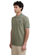 Sandbanks Badge Logo Polo Shirt - Army