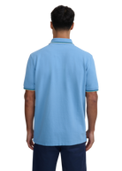 Sandbanks Badge Logo Polo Shirt - Dusty Blue