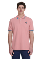 Sandbanks Badge Logo Polo Shirt - Dusty Pink