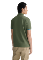 Sandbanks Badge Logo Polo Shirt - Olive