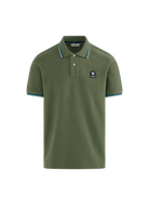 Sandbanks Badge Logo Polo Shirt - Olive