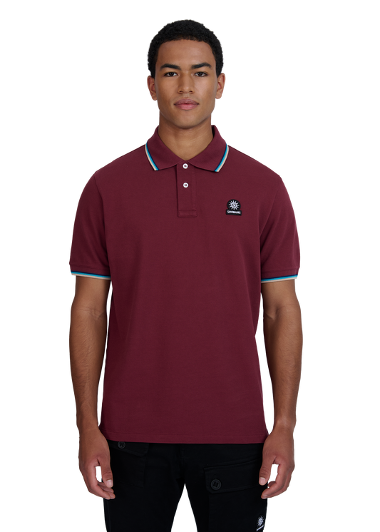 Sandbanks Badge Logo Polo Shirt - Port