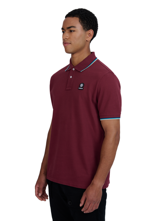 Sandbanks Badge Logo Polo Shirt - Port