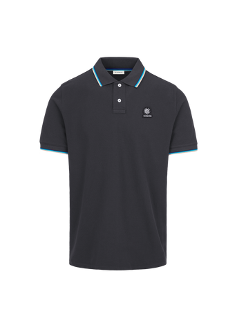 Sandbanks Badge Logo Polo Shirt - Anthracite