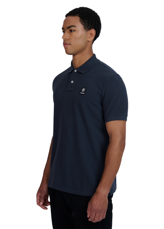 Sandbanks Badge Logo Polo Shirt - Anthracite