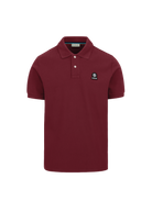 Sandbanks Badge Logo Pique Polo Shirt - Port