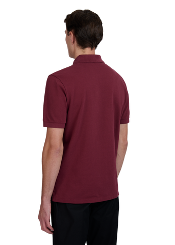 Sandbanks Badge Logo Pique Polo Shirt - Port