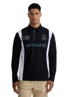 Sandbanks Studio 105 Rugby Shirt - Black