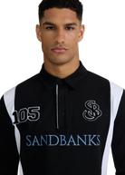 Sandbanks Studio 105 Rugby Shirt - Black