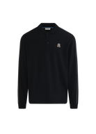 LS Needle Out Polo - Black