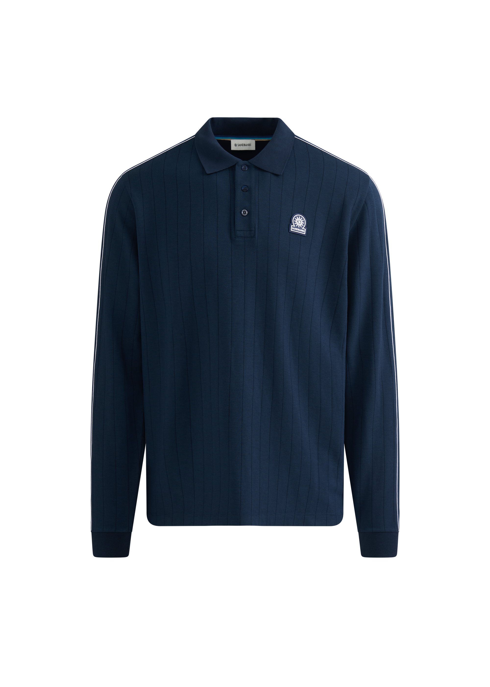 LS Needle Out Polo - Navy