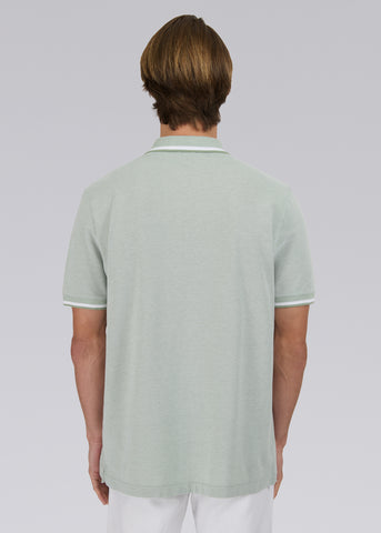 Sandbanks Oxford Polo Shirt - Sage