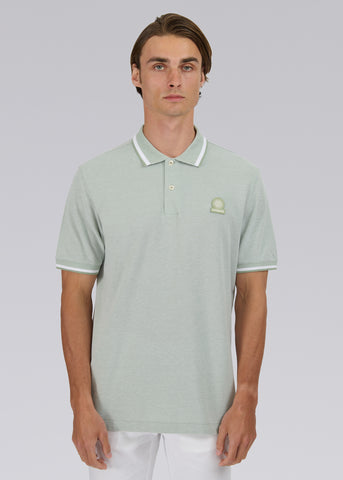Sandbanks Oxford Polo Shirt - Sage