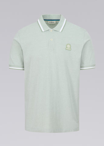 Sandbanks Oxford Polo Shirt - Sage