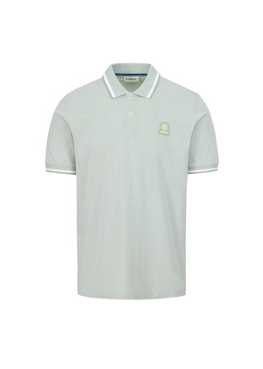 Sandbanks Oxford Polo Shirt - Sage