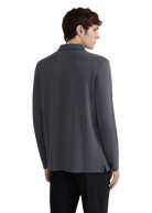 Tonal Soft Touch Polo Shirt - Anthracite