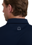 Sandbanks Golf Structured Collar Polo Shirt - Navy