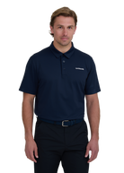 Sandbanks Golf Structured Collar Polo Shirt - Navy