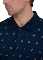 Sandbanks Golf Micro Logo Polo Shirt - Navy