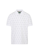 Sandbanks Golf Micro Logo Polo Shirt - White