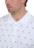 Sandbanks Golf Micro Logo Polo Shirt - White